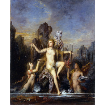 РЕПРОДУКЦИИ НА КАРТИНИ Венера издигаща се от морето (1866)